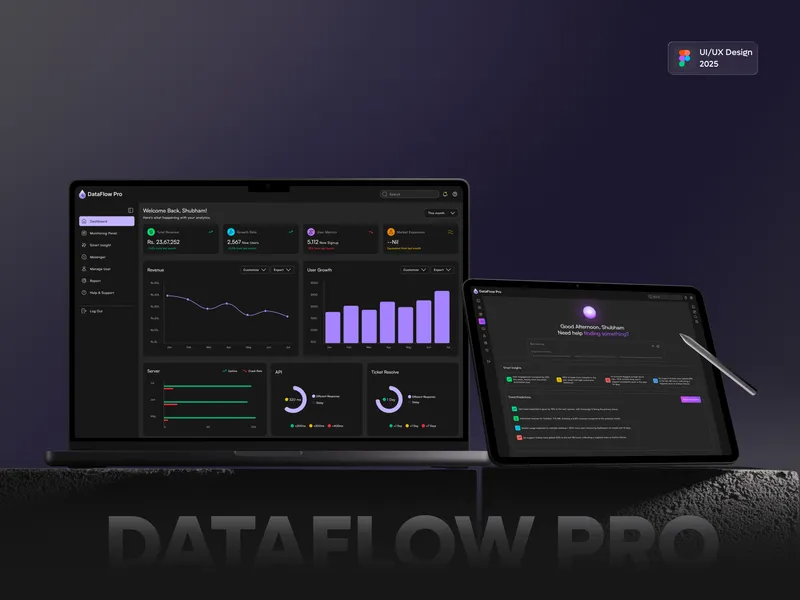 Enterprise Analytics SaaS Dashboard