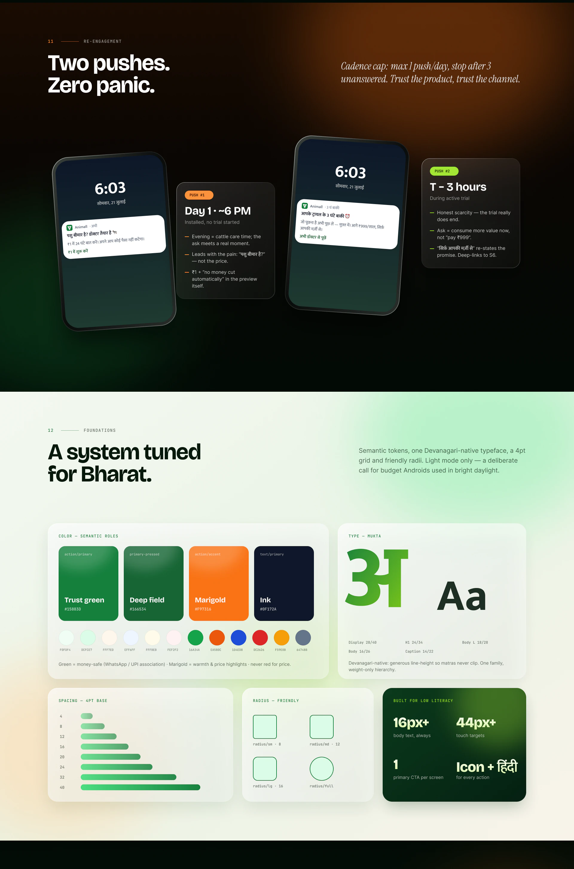 Animall Bhai — ₹1 Trial Conversion Animall — Vet-on-Call Subscription for Farmers — Mobile UI/UX design, screen 5 of 8