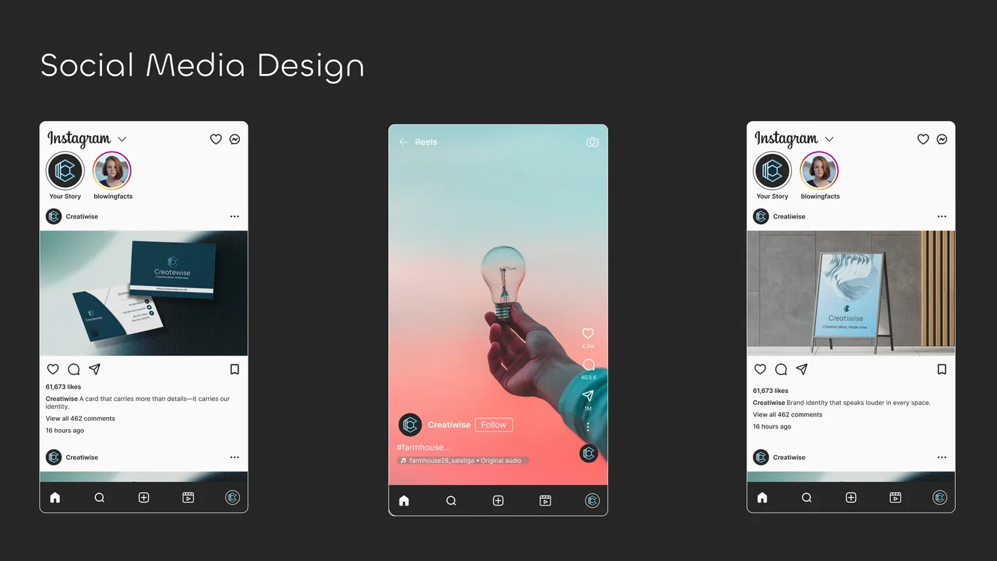 Creatiwise Brand Guideline Complete Brand Identity System — Branding UI/UX design, screen 16 of 19