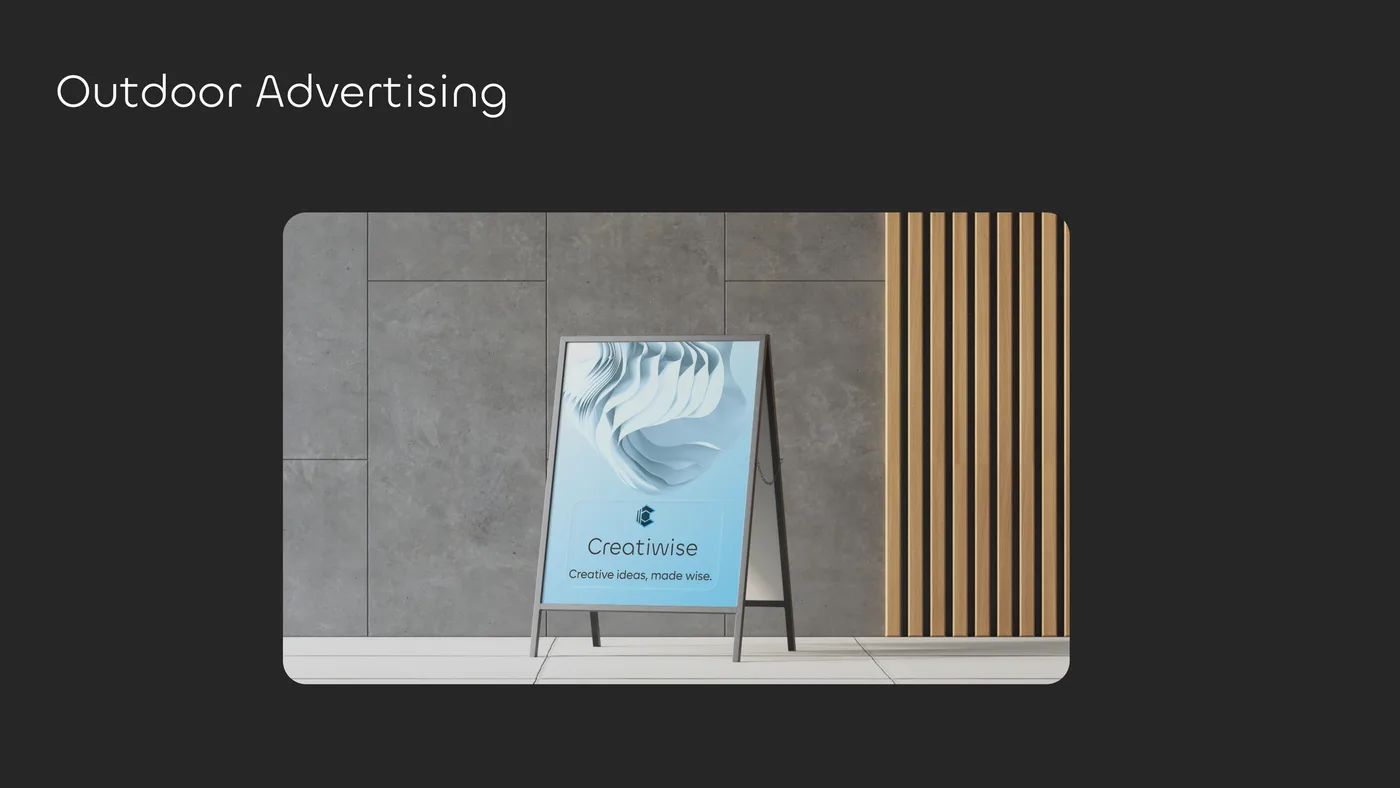 Creatiwise Brand Guideline Complete Brand Identity System — Branding UI/UX design, screen 17 of 19