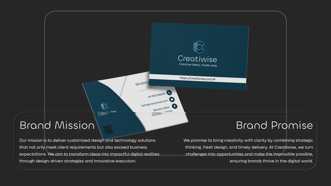 Creatiwise Brand Guideline Complete Brand Identity System — Branding UI/UX design, screen 3 of 19