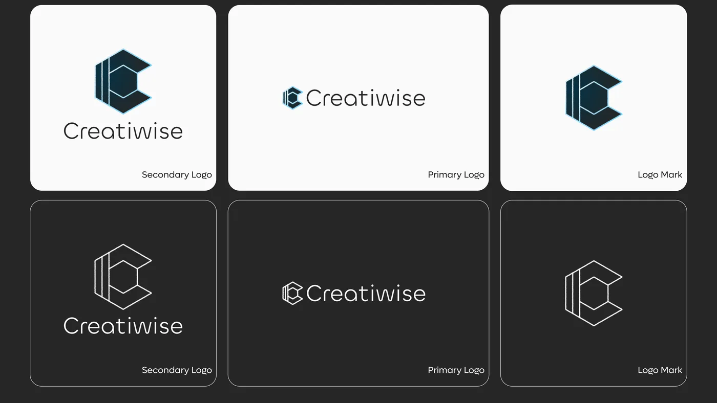 Creatiwise Brand Guideline Complete Brand Identity System — Branding UI/UX design, screen 5 of 19