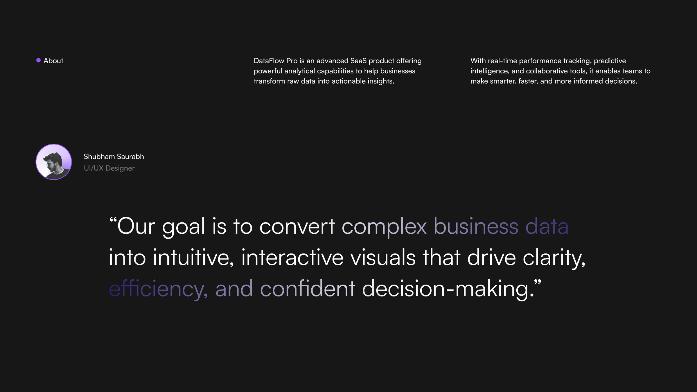Enterprise Analytics SaaS Dashboard Enterprise Analytics Dashboard — Web, SaaS UI/UX design, screen 2 of 25