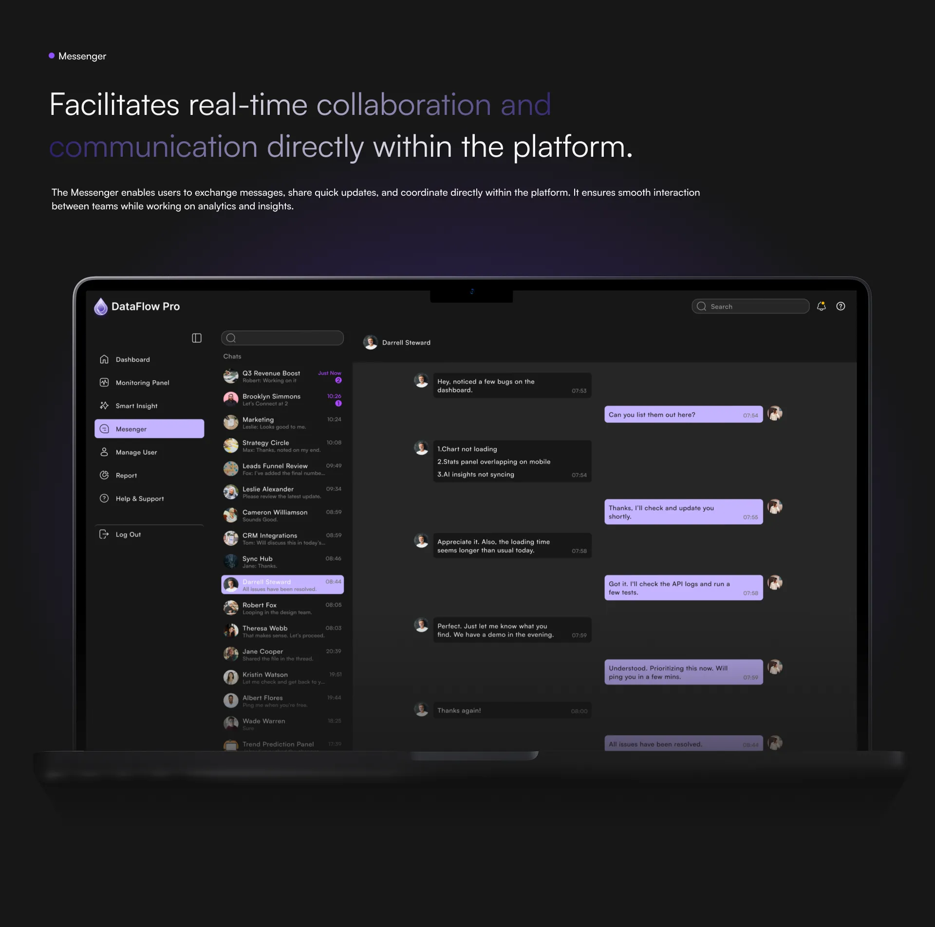 Enterprise Analytics SaaS Dashboard Enterprise Analytics Dashboard — Web, SaaS UI/UX design, screen 22 of 25