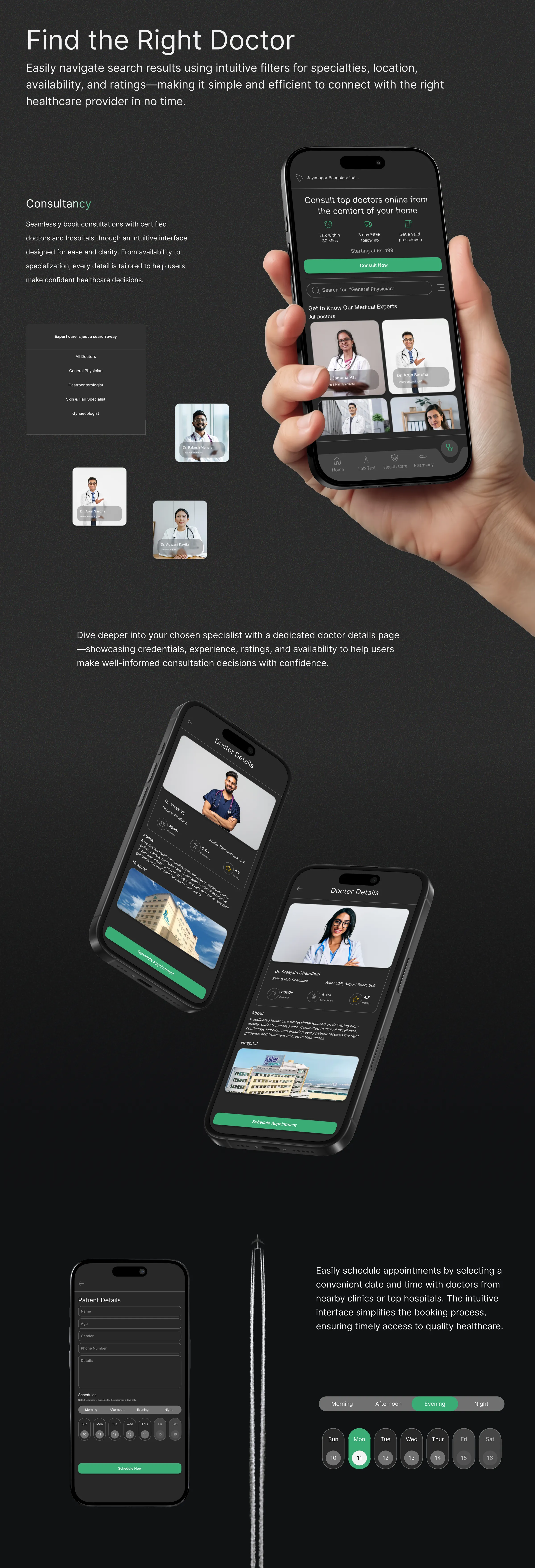 Health Care App Health Monitoring Platform — Mobile UI/UX design, screen 10 of 11
