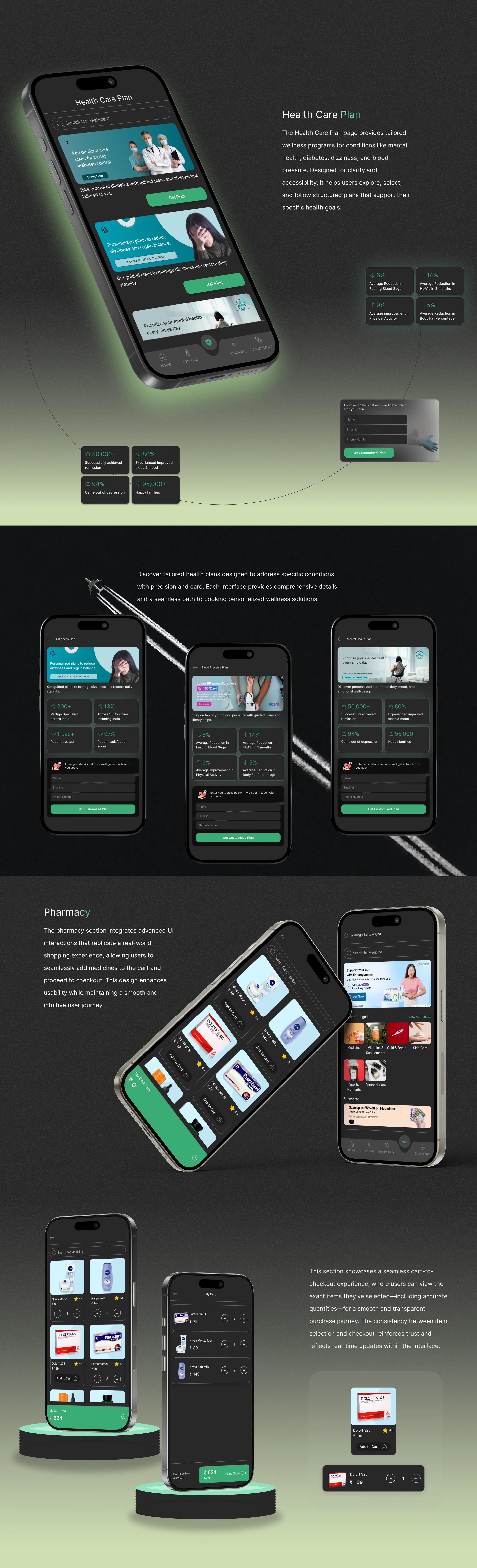 Health Care App Health Monitoring Platform — Mobile UI/UX design, screen 9 of 11