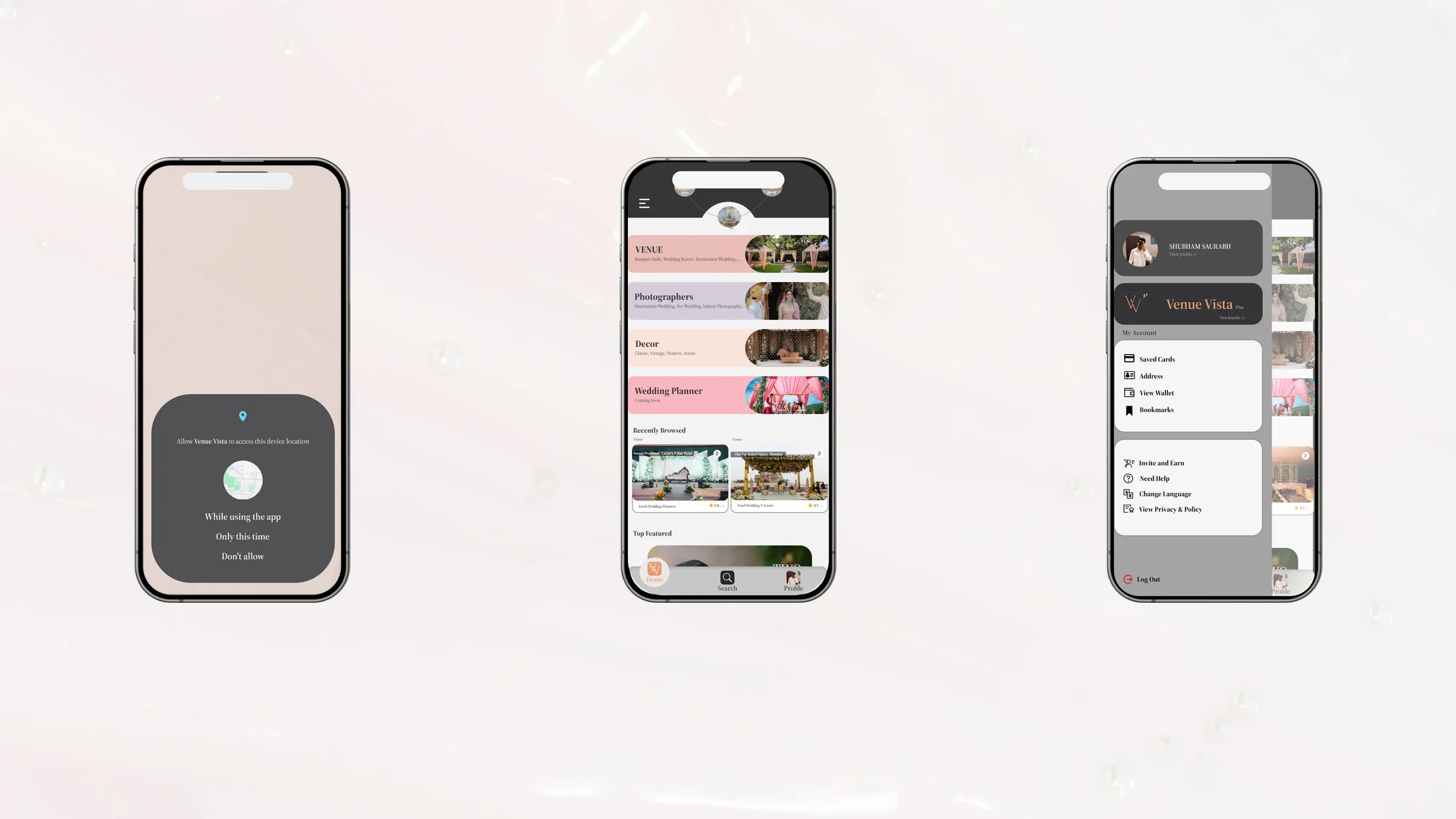 Virtual Venue Booking Smart Space Reservation System — Mobile UI/UX design, screen 28 of 31