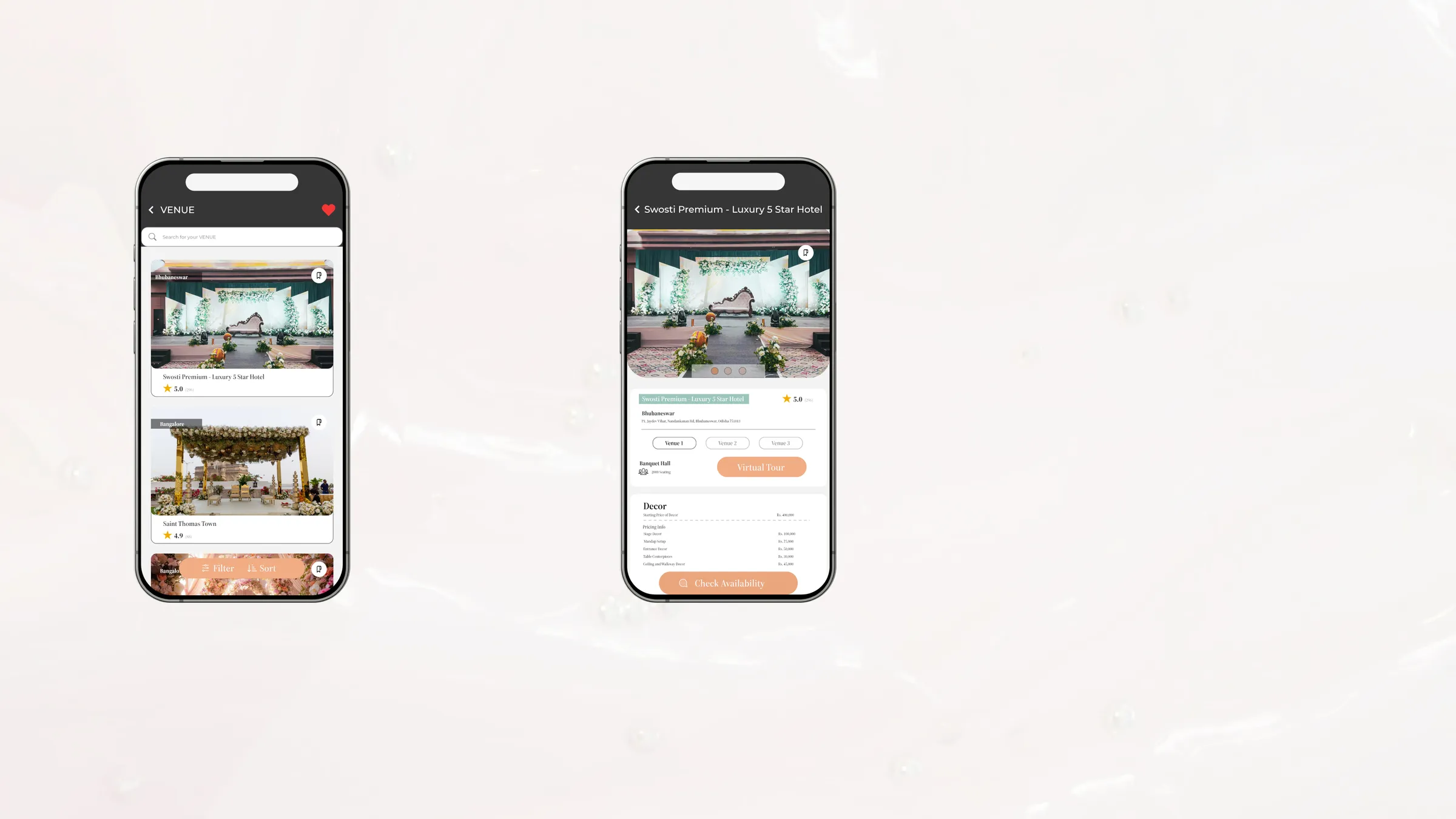 Virtual Venue Booking Smart Space Reservation System — Mobile UI/UX design, screen 30 of 31